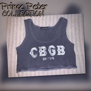 PRINCE PETER COLLECTION - CBGB CROP TANK